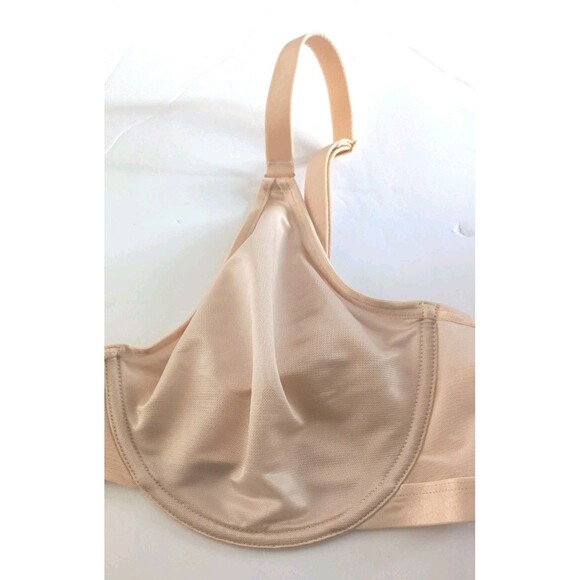 Soma Unbelievable Minimizer Bra Size 38D Pale Sand Unlined Underwire Balconett - Picture 7 of 7